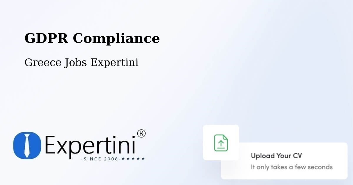 EU GDPR Compliance Statement – Pýrgos - Greece Jobs Expertini