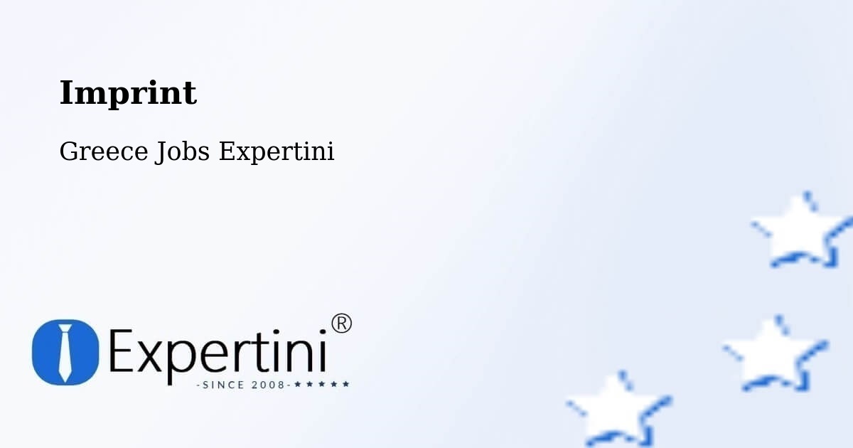 Imprint – Pýrgos - Greece Jobs Expertini