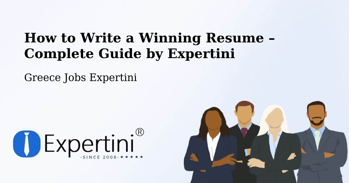 Resume Writing Guide for Job Seekers – Pýrgos - Pýrgos, Greece Jobs Expertini
